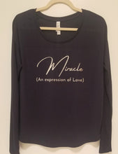 Load image into Gallery viewer, Navy Long-Sleeved Top - Miracle