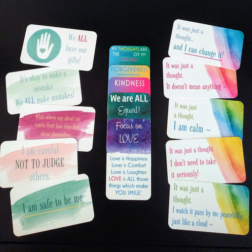 Happy Thinking Helper Cards - Fiona Maria Williams